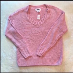 PINK Victoria’s Secret Boyfriend V-Neck Sweater